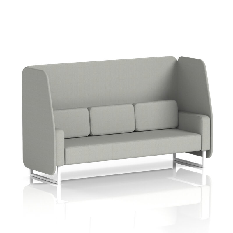 Brixworth Open Booth With White Legs in Single Tone - Image 84
