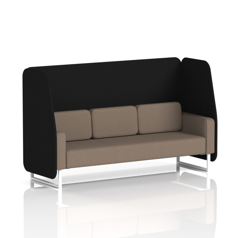 Brixworth Open Booth With White Legs in Two Tone - Image 27