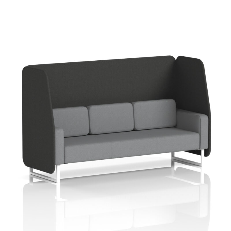 Brixworth Open Booth With White Legs in Two Tone - Image 63