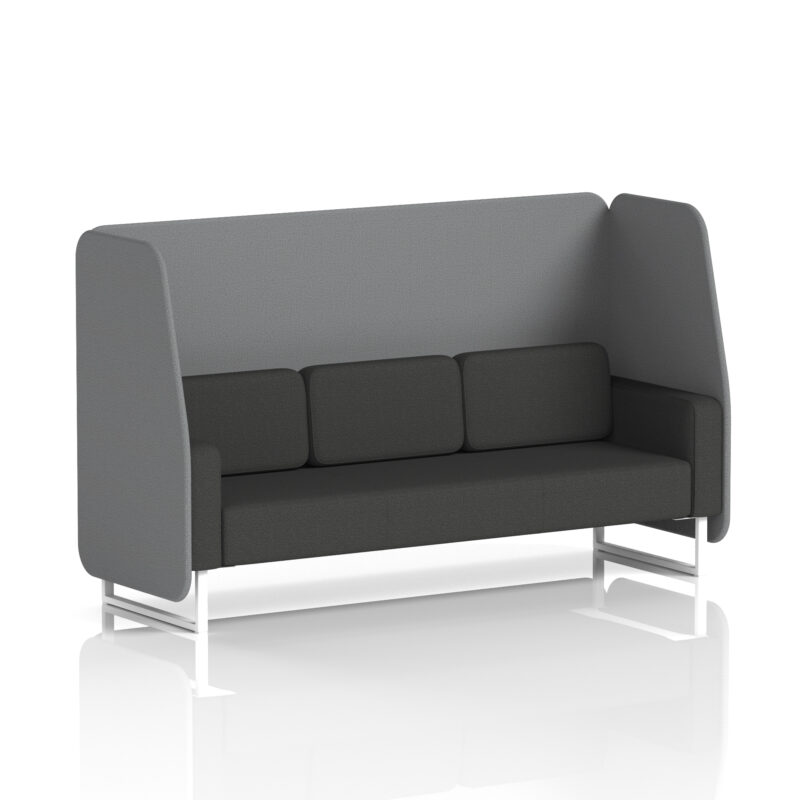 Brixworth Open Booth With White Legs in Two Tone - Image 69