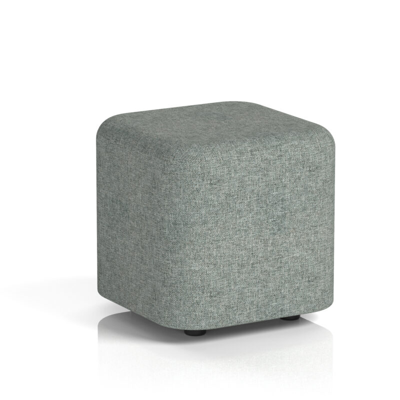 Harlestone Square Stool in Single Tone - Image 5