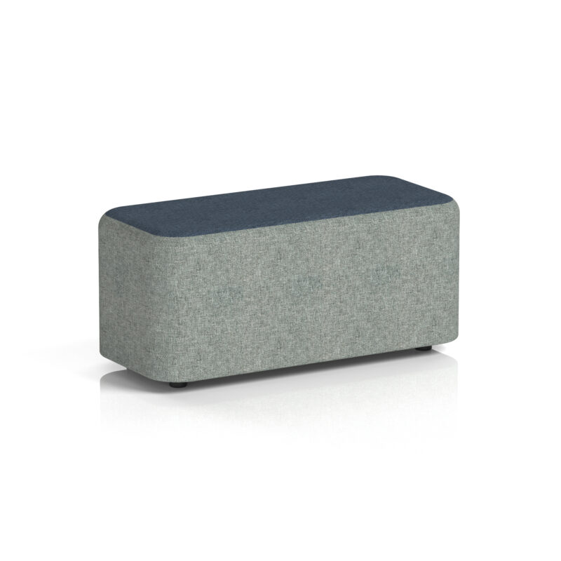 Harlestone Rectangular Stool in Two Tone - Image 5