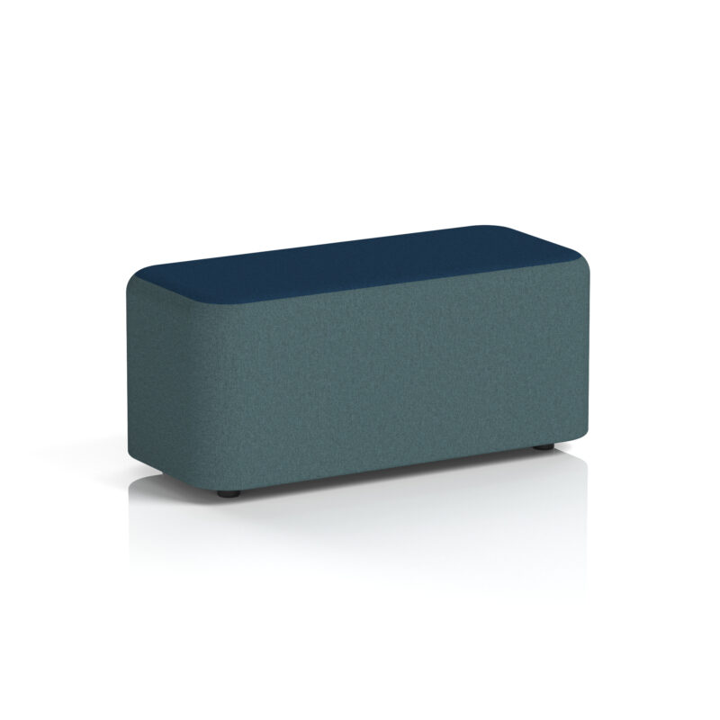 Harlestone Rectangular Stool in Two Tone - Image 11