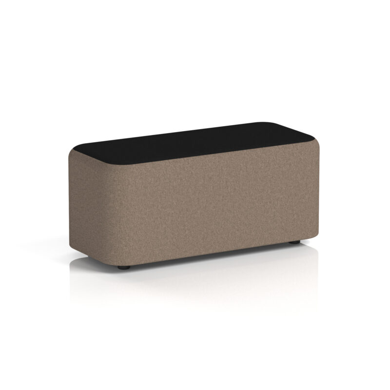 Harlestone Rectangular Stool in Two Tone - Image 12