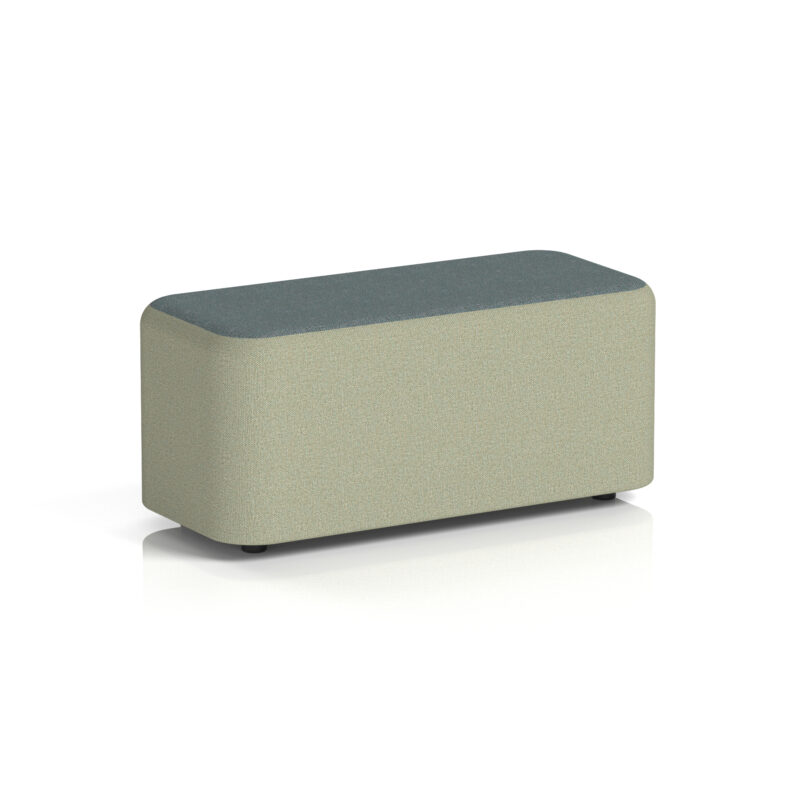 Harlestone Rectangular Stool in Two Tone - Image 15