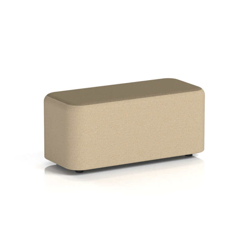 Harlestone Rectangular Stool in Two Tone - Image 17