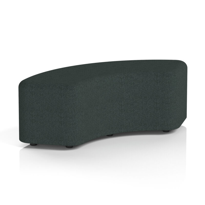 Harlestone Curved Stool in Single Tone - Image 2