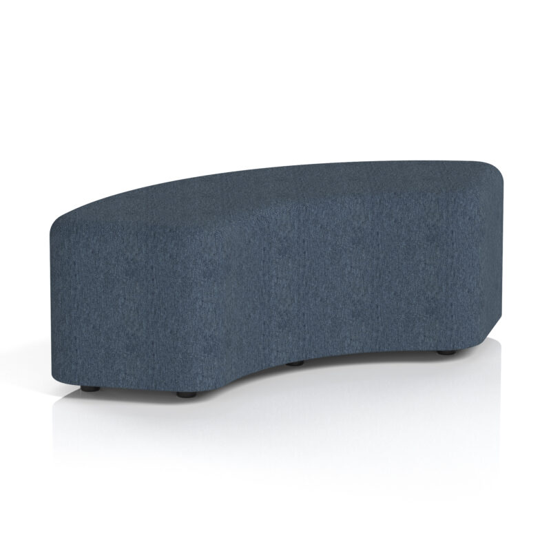 Harlestone Curved Stool in Single Tone - Image 3