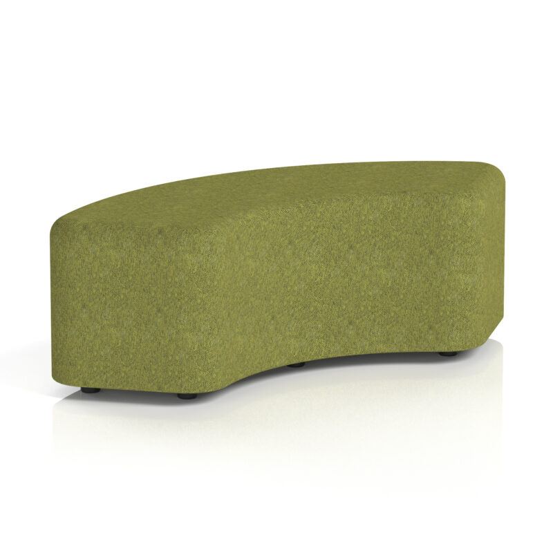 Harlestone Curved Stool in Single Tone - Image 4