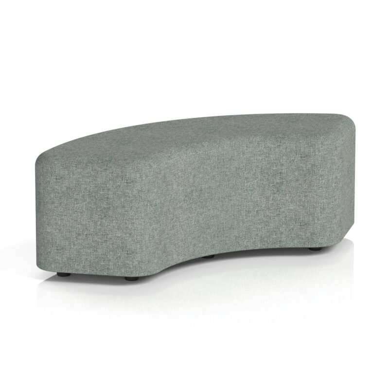 Harlestone Curved Stool in Single Tone - Image 5