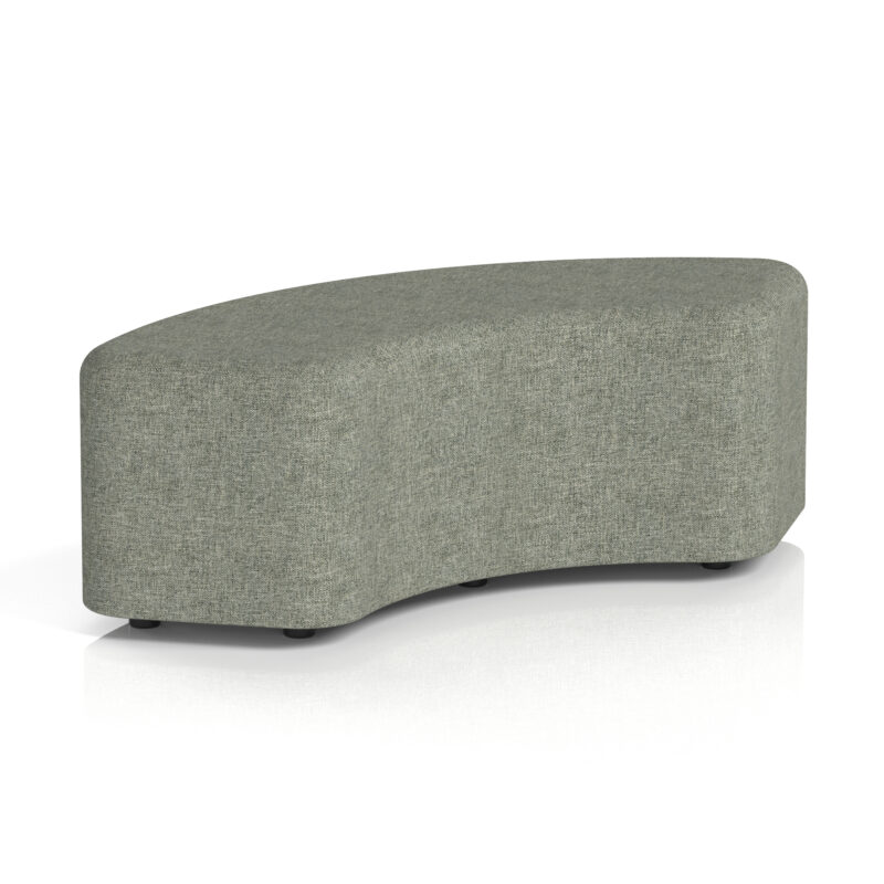 Harlestone Curved Stool in Single Tone - Image 6
