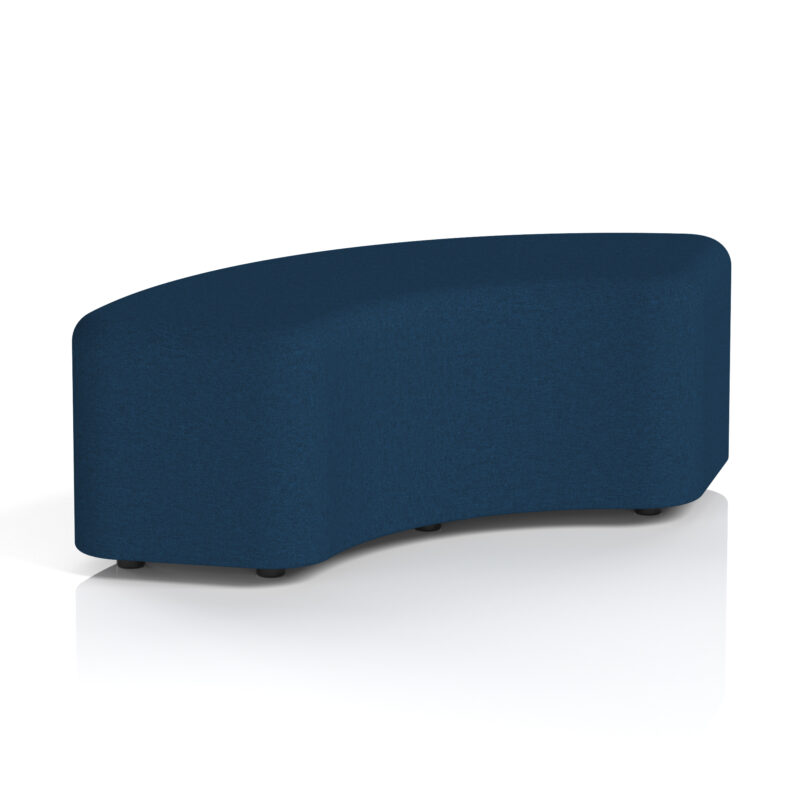 Harlestone Curved Stool in Single Tone - Image 8