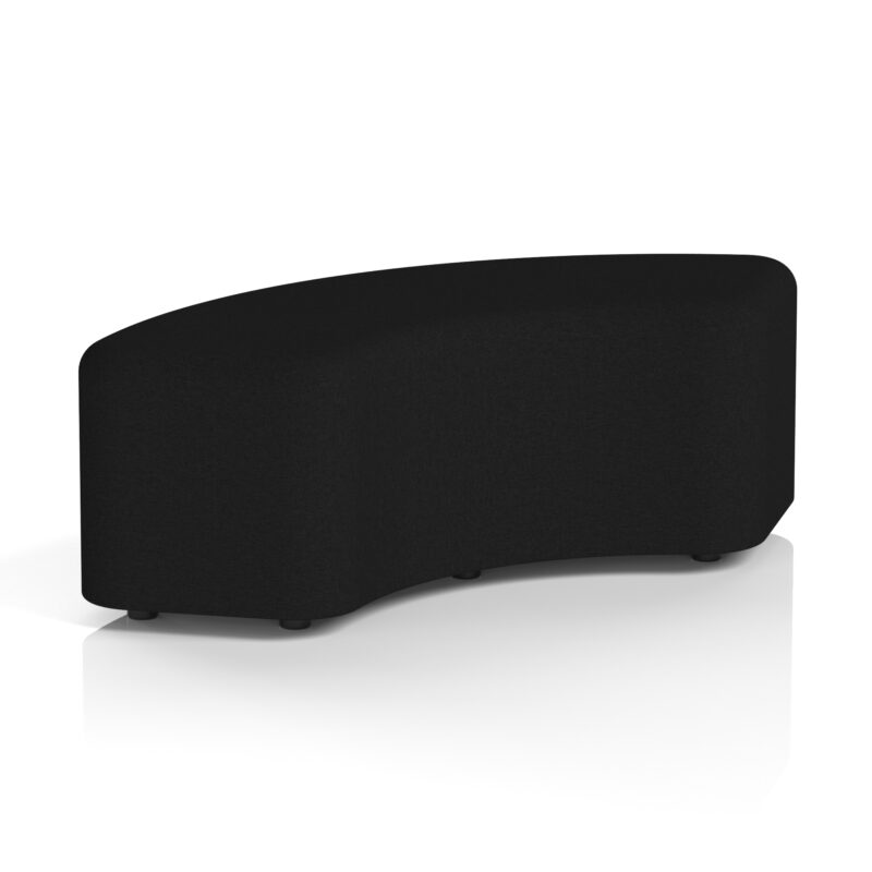 Harlestone Curved Stool in Single Tone - Image 9