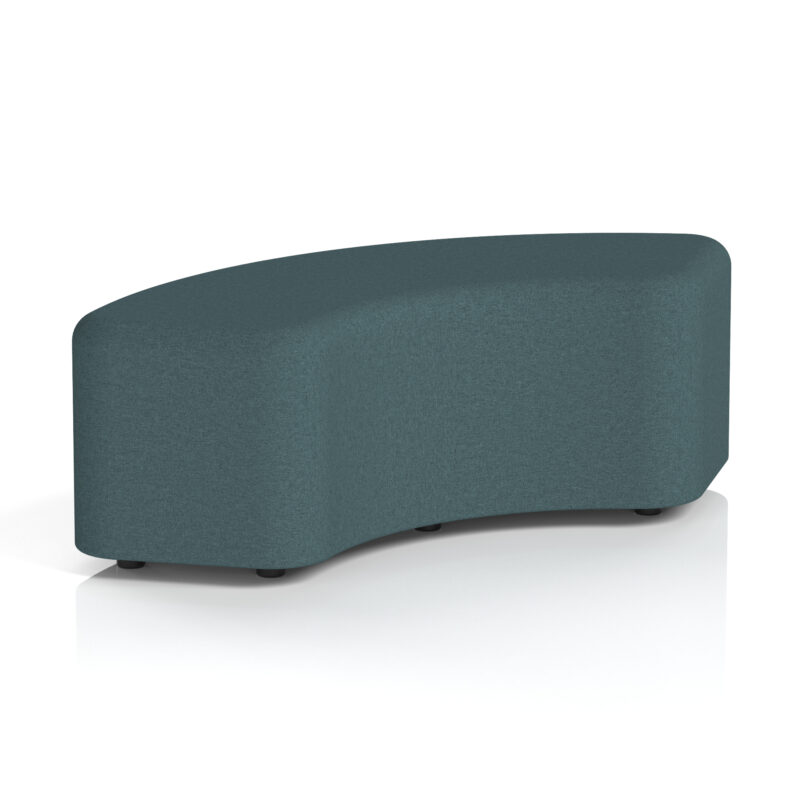 Harlestone Curved Stool in Single Tone - Image 11
