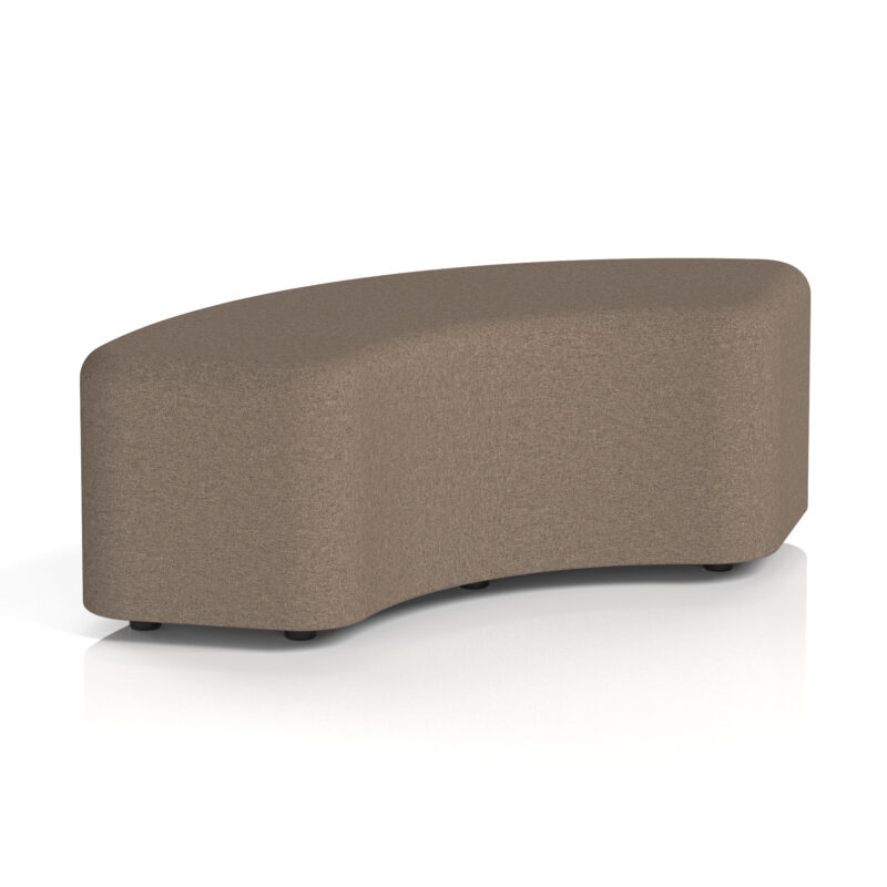 Harlestone Curved Stool in Single Tone - Image 12