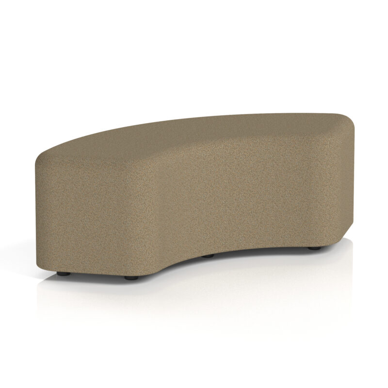 Harlestone Curved Stool in Single Tone - Image 13