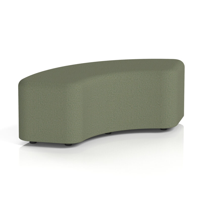Harlestone Curved Stool in Single Tone - Image 14