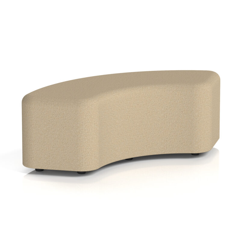 Harlestone Curved Stool in Single Tone - Image 17