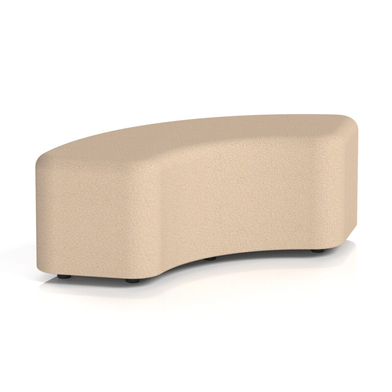 Harlestone Curved Stool in Single Tone - Image 19