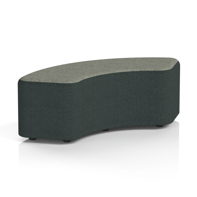 Harlestone Curved Stool in Two Tone - Image 2