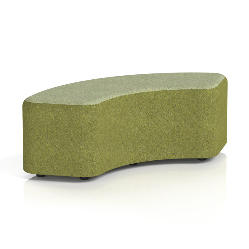 Harlestone Curved Stool in Two Tone - Image 4