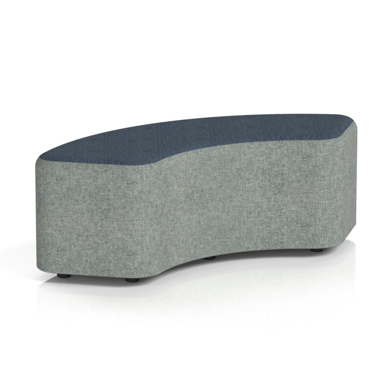 Harlestone Curved Stool in Two Tone - Image 5