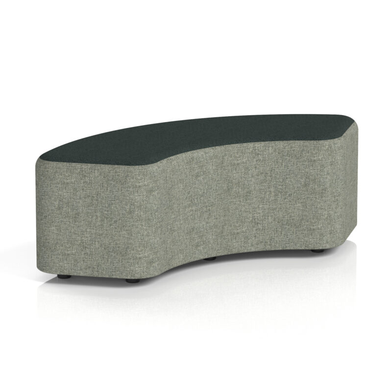 Harlestone Curved Stool in Two Tone - Image 6