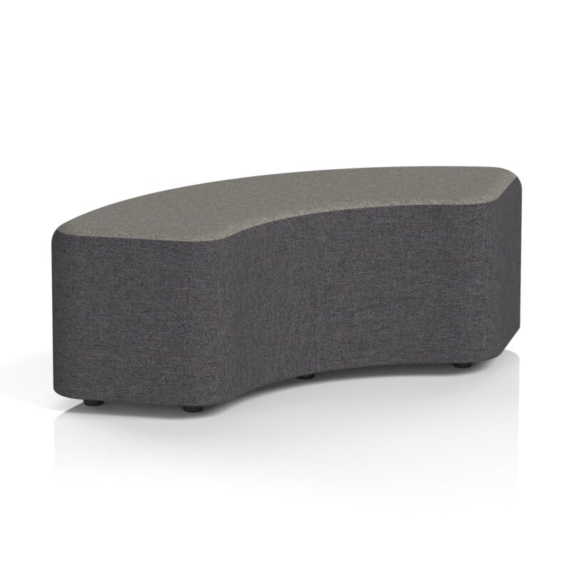 Harlestone Curved Stool in Two Tone - Image 7