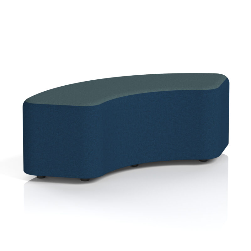 Harlestone Curved Stool in Two Tone - Image 8
