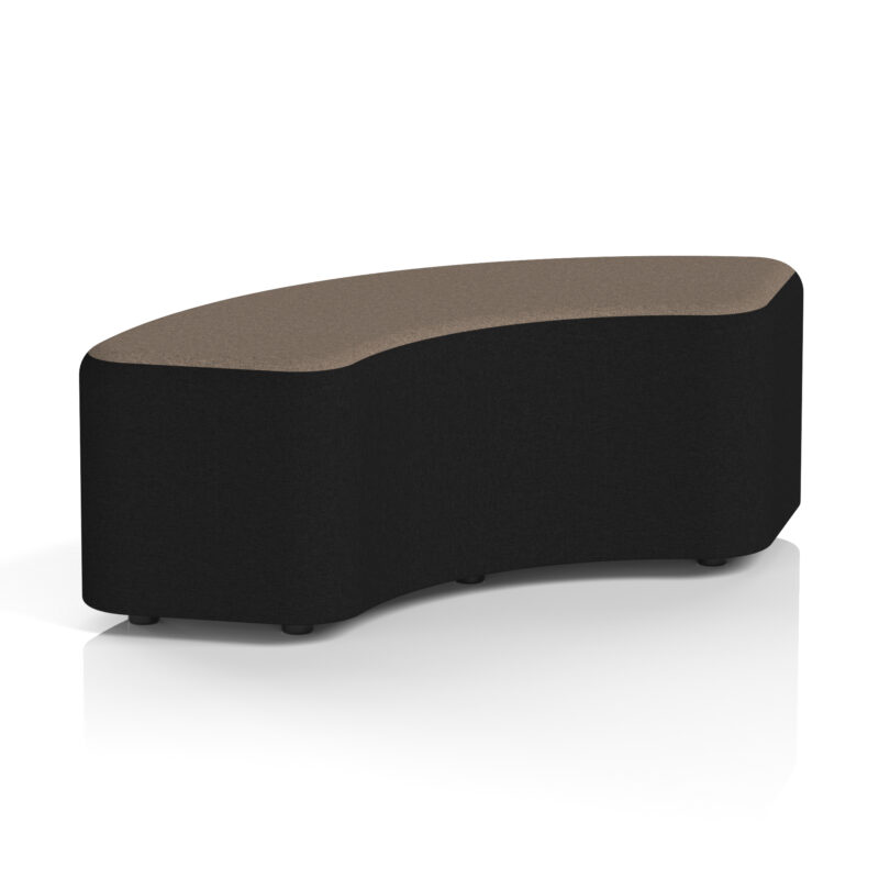 Harlestone Curved Stool in Two Tone - Image 9