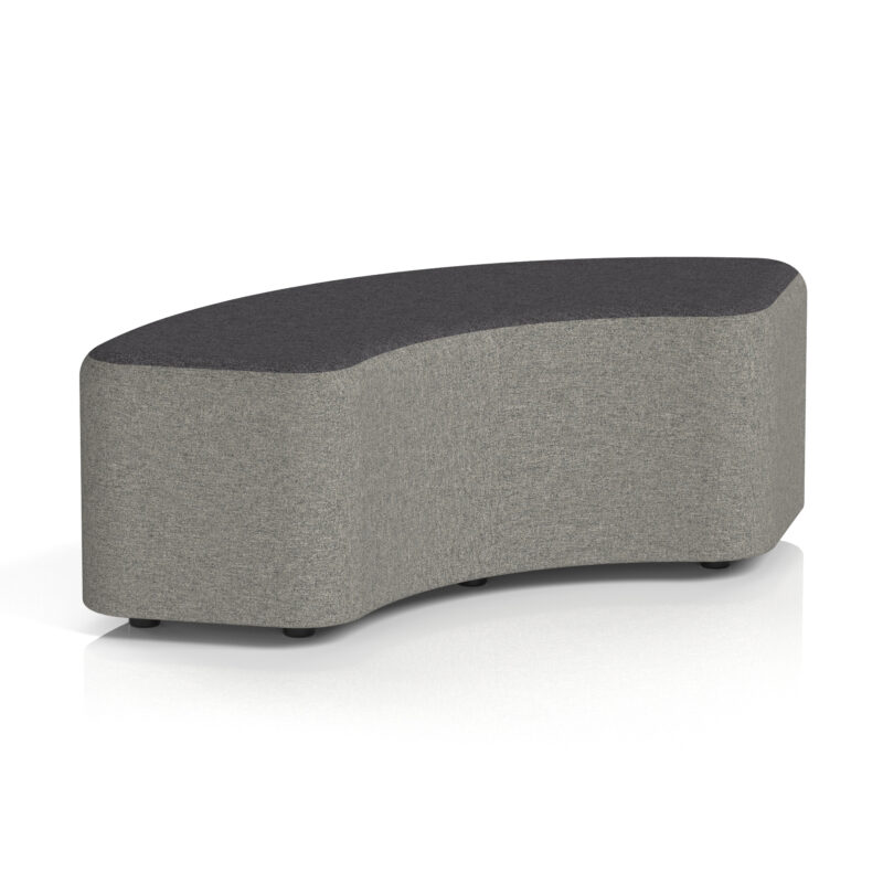 Harlestone Curved Stool in Two Tone - Image 10