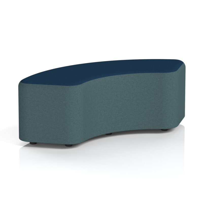 Harlestone Curved Stool in Two Tone - Image 11