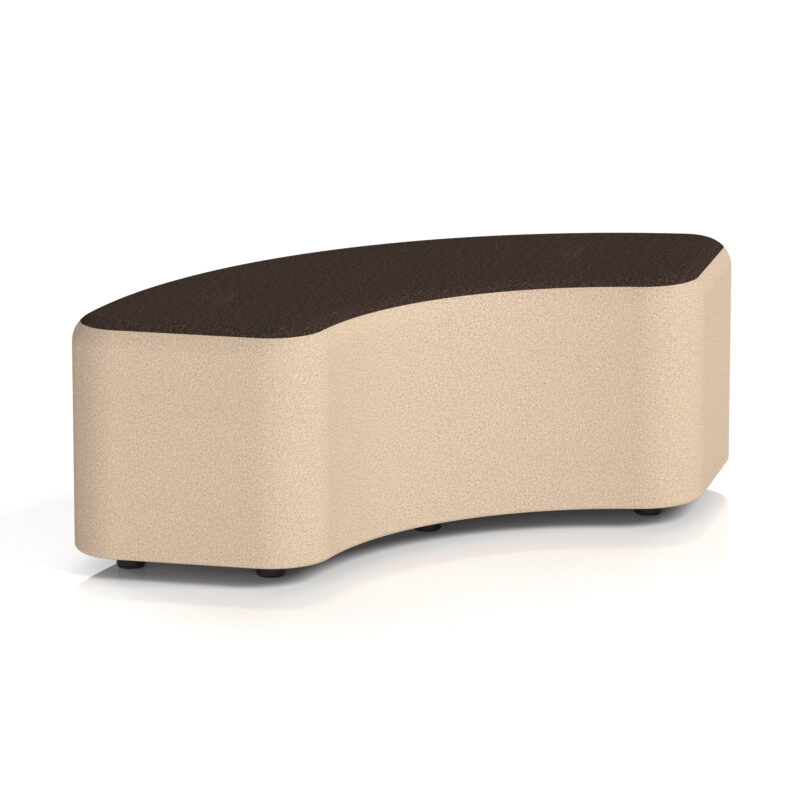 Harlestone Curved Stool in Two Tone - Image 19