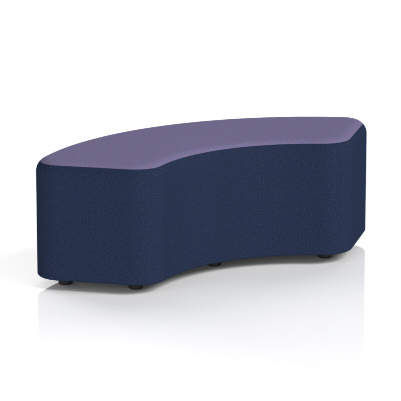 Harlestone Curved Stool in Two Tone - Image 20