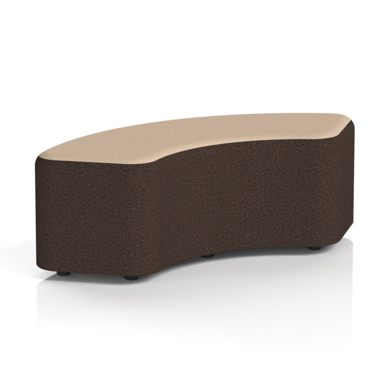 Harlestone Curved Stool in Two Tone - Image 24