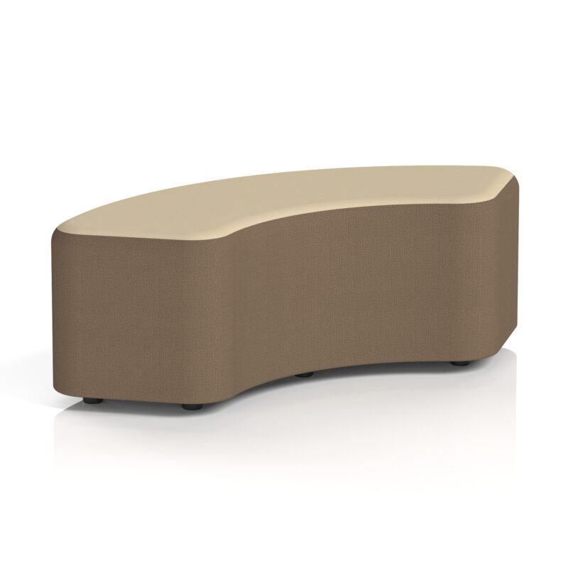 Harlestone Curved Stool in Two Tone - Image 27