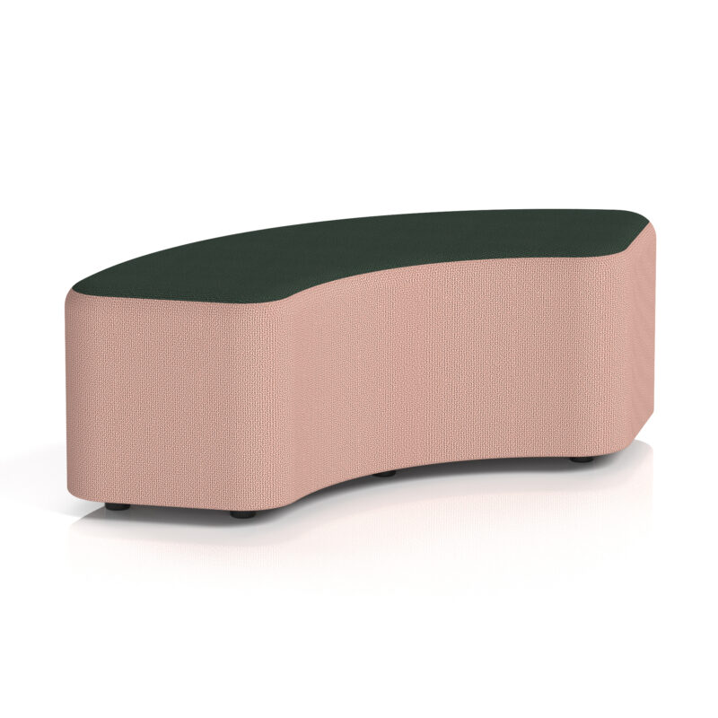 Harlestone Curved Stool in Two Tone - Image 34