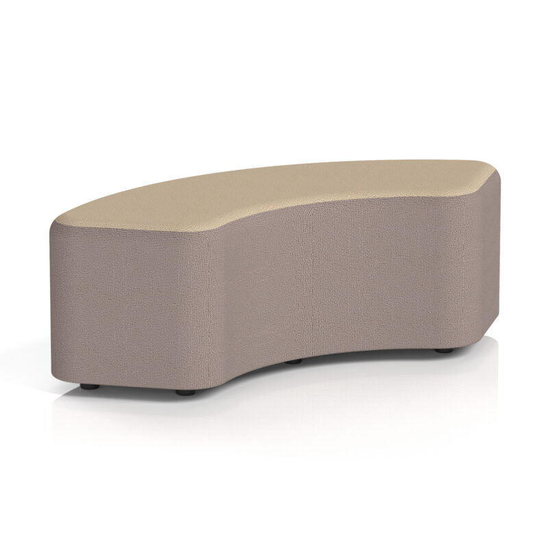 Harlestone Curved Stool in Two Tone - Image 36
