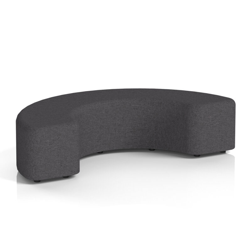 Harlestone Curved Stool in Single Tone - Image 43
