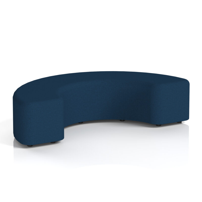Harlestone Curved Stool in Single Tone - Image 44