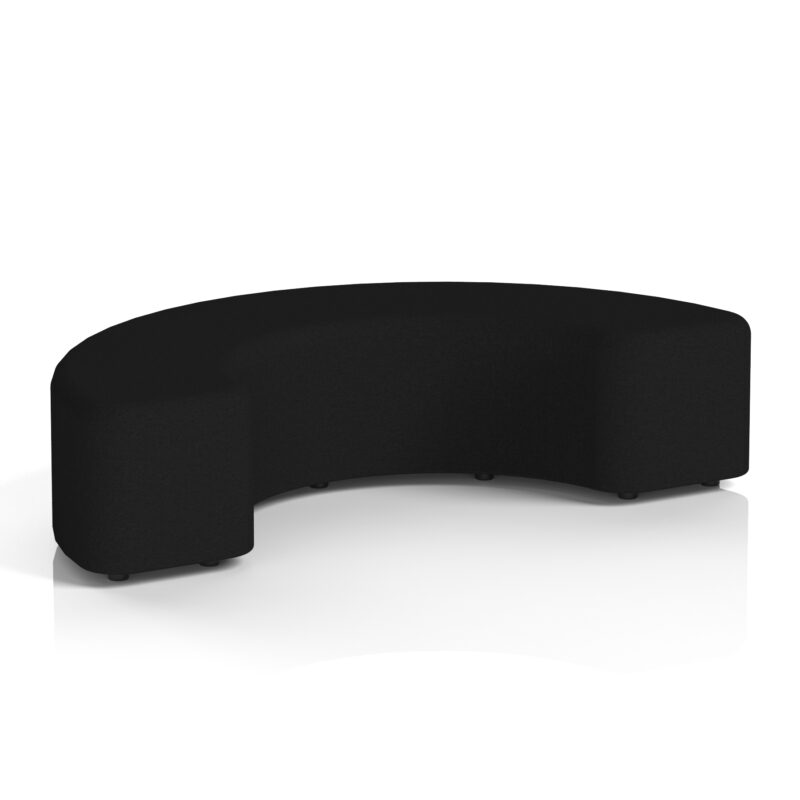 Harlestone Curved Stool in Single Tone - Image 45