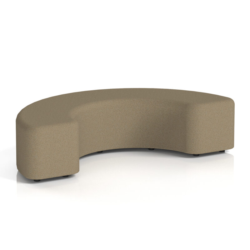 Harlestone Curved Stool in Single Tone - Image 49