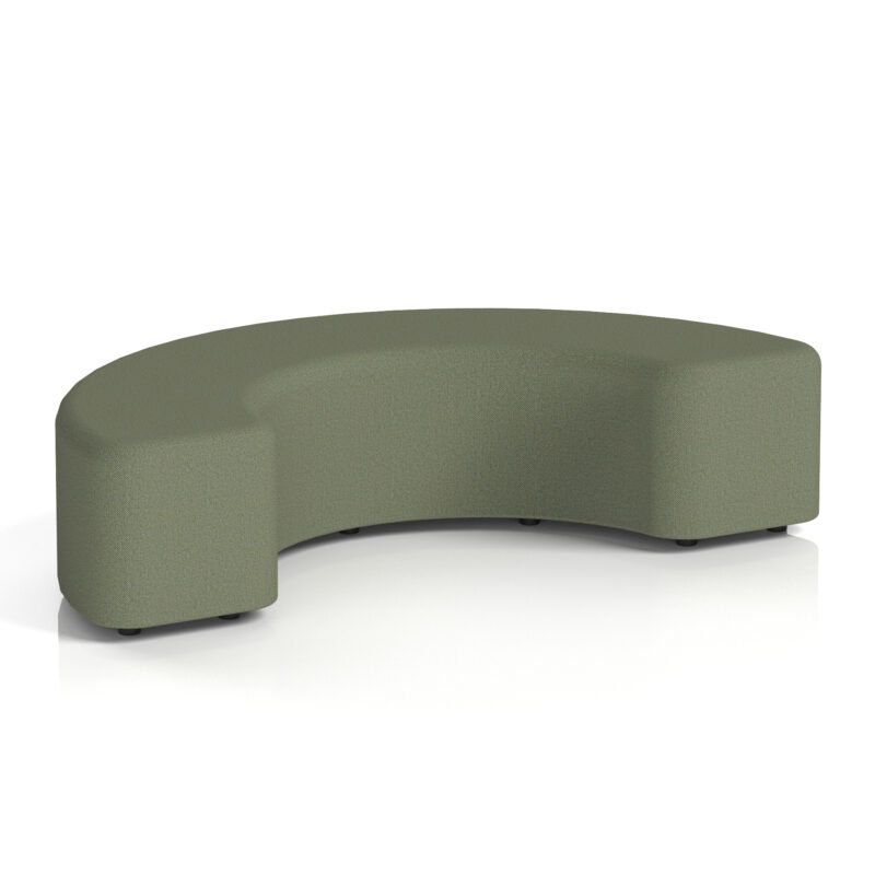 Harlestone Curved Stool in Single Tone - Image 50