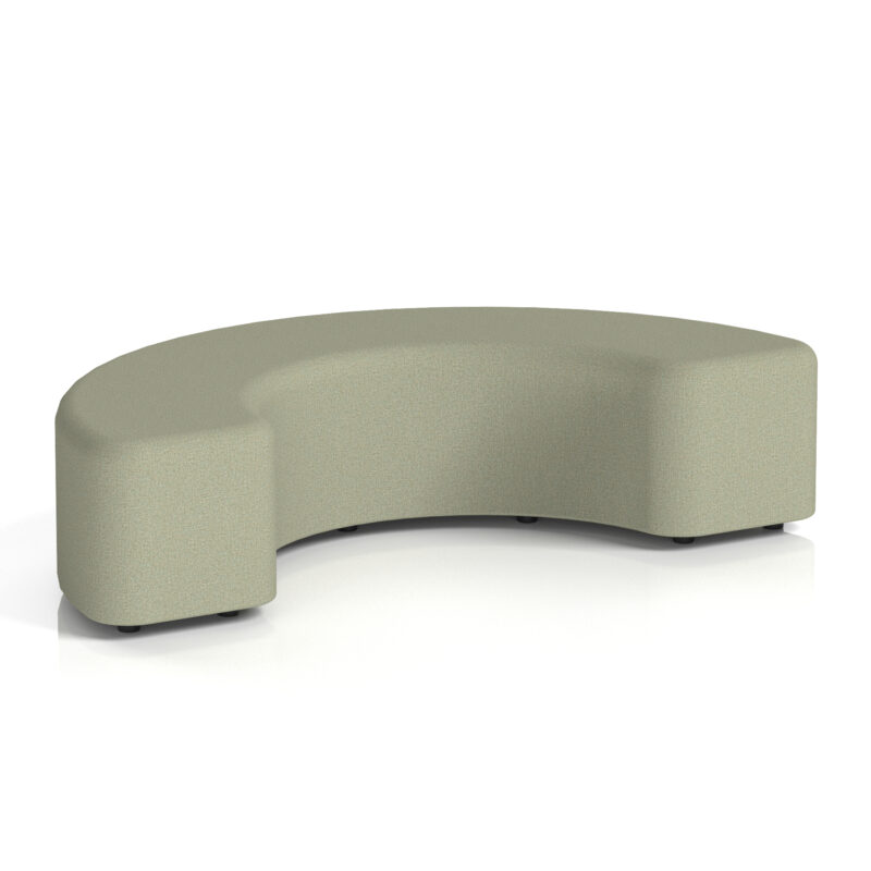 Harlestone Curved Stool in Single Tone - Image 51