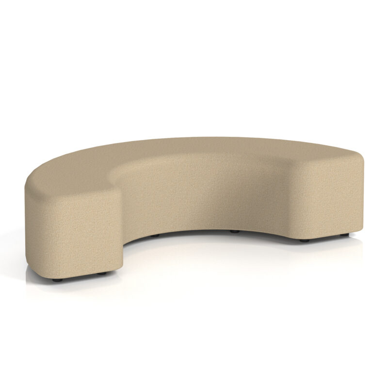 Harlestone Curved Stool in Single Tone - Image 53