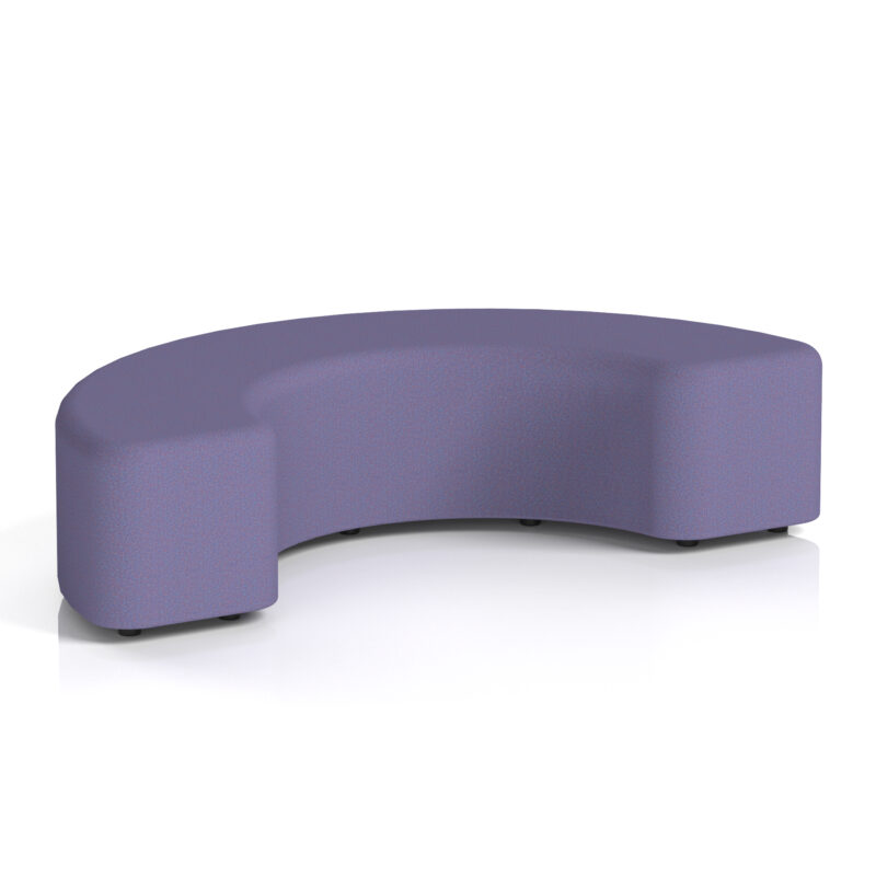 Harlestone Curved Stool in Single Tone - Image 58