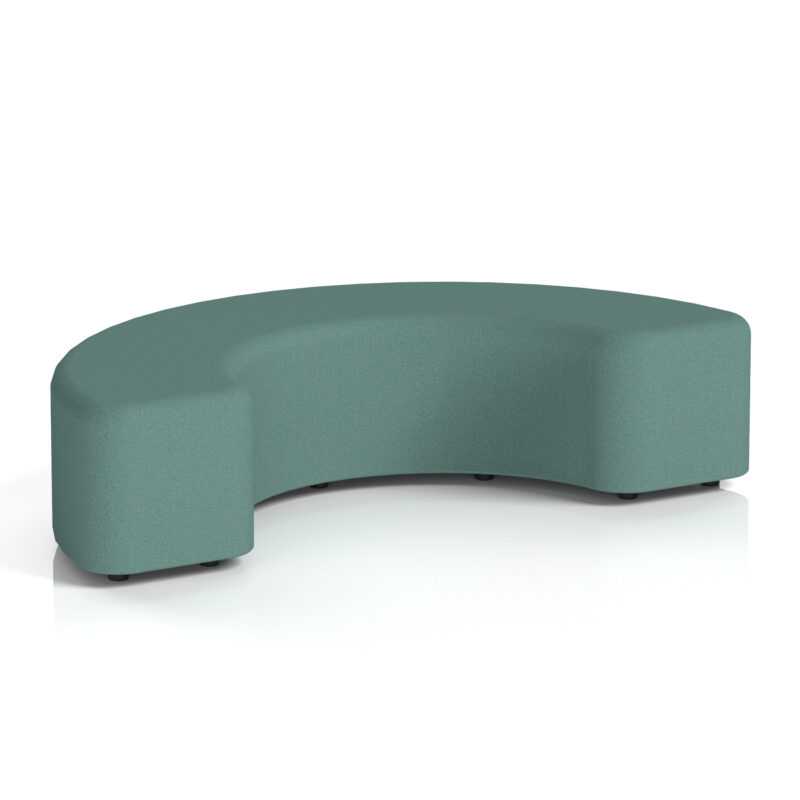 Harlestone Curved Stool in Single Tone - Image 61