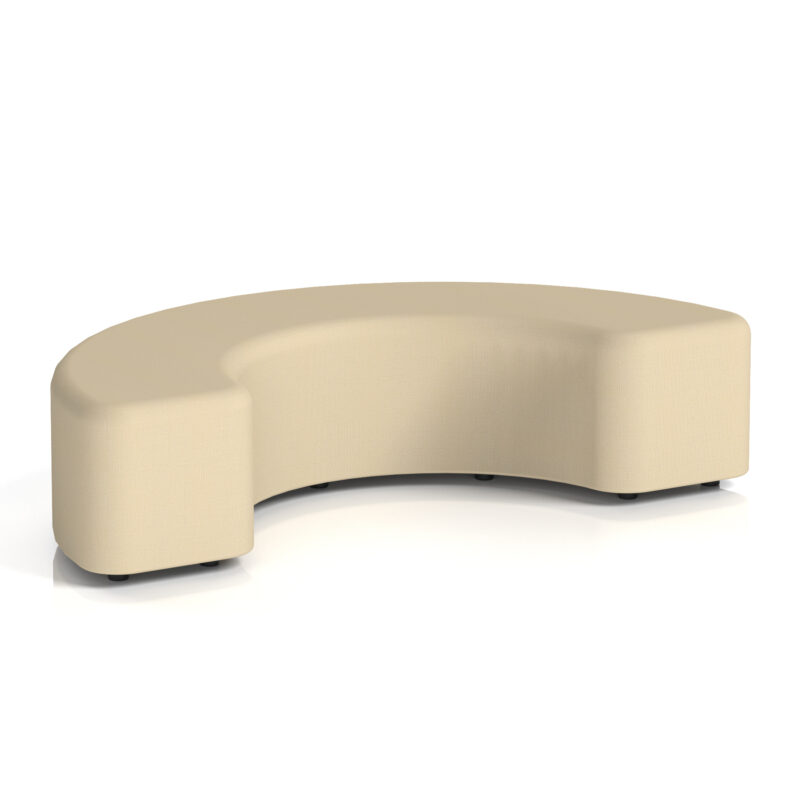 Harlestone Curved Stool in Single Tone - Image 66