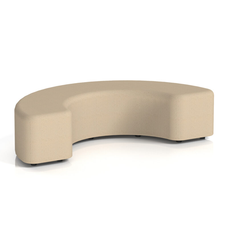 Harlestone Curved Stool in Single Tone - Image 67