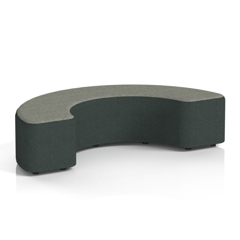 Harlestone Curved Stool in Two Tone - Image 38